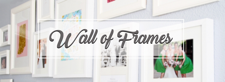 Wall of frames